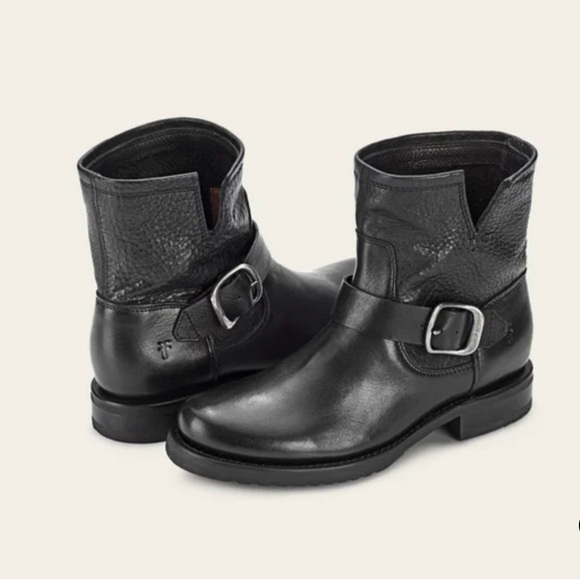 Frye Veronica booties size 8.5 black - Picture 1 of 11